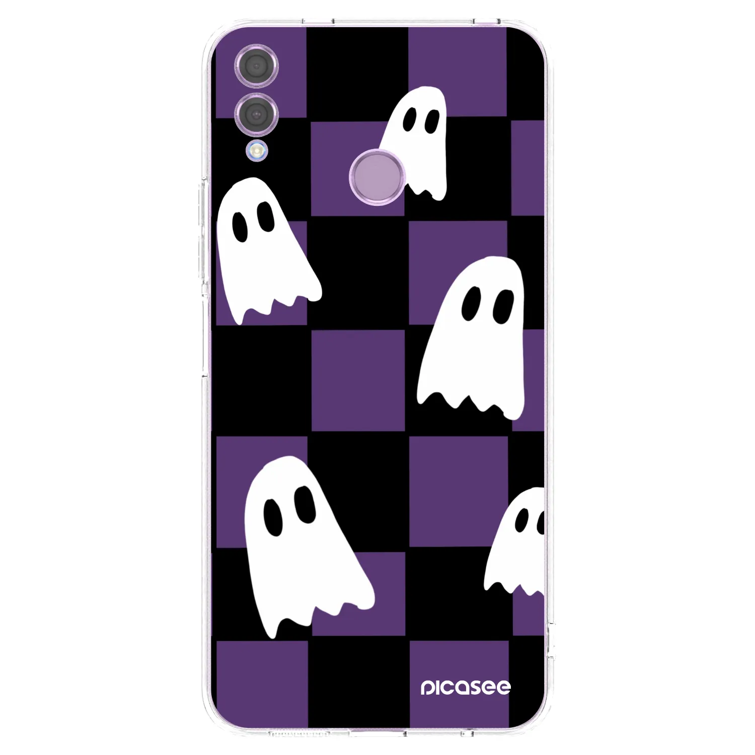 Picasee διαφανής θήκη σιλικόνης Honor 8X - Ghosts