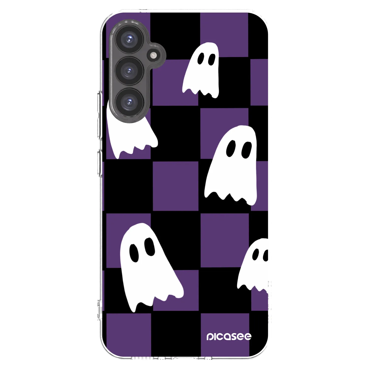 Picasee διαφανής θήκη σιλικόνης Samsung Galaxy A34 5G A346B - Ghosts