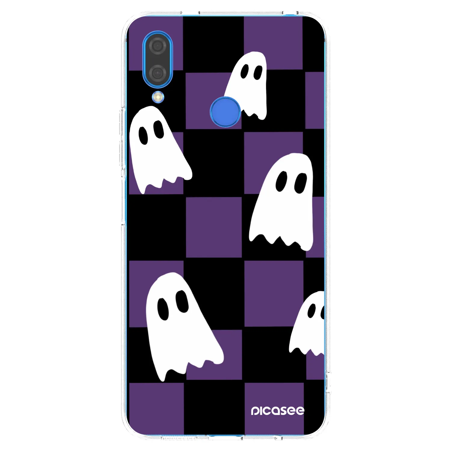 Picasee διαφανής θήκη σιλικόνης Huawei Nova 3 - Ghosts