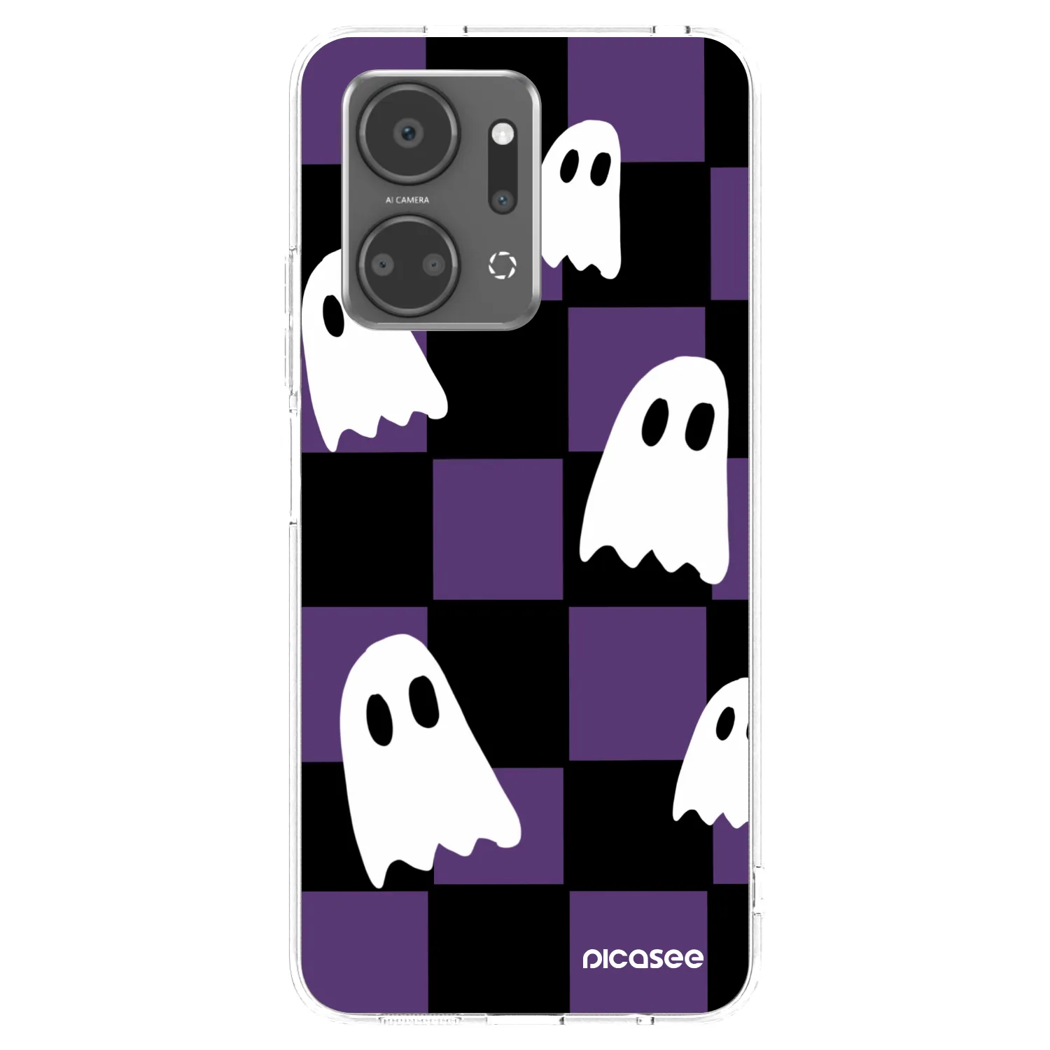 Picasee διαφανής θήκη σιλικόνης Honor X7a - Ghosts