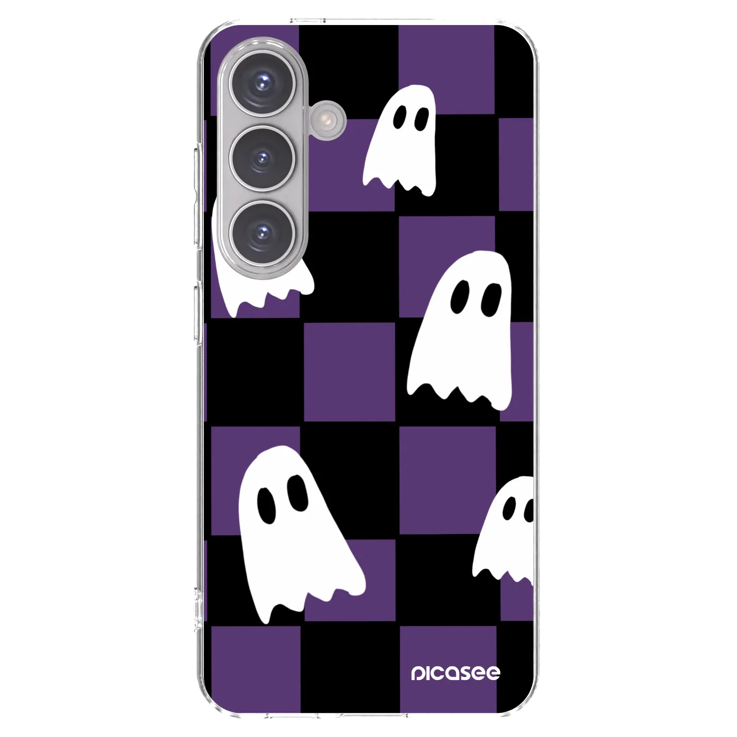 Picasee διαφανής θήκη σιλικόνης Samsung Galaxy S24 S921B 5G - Ghosts