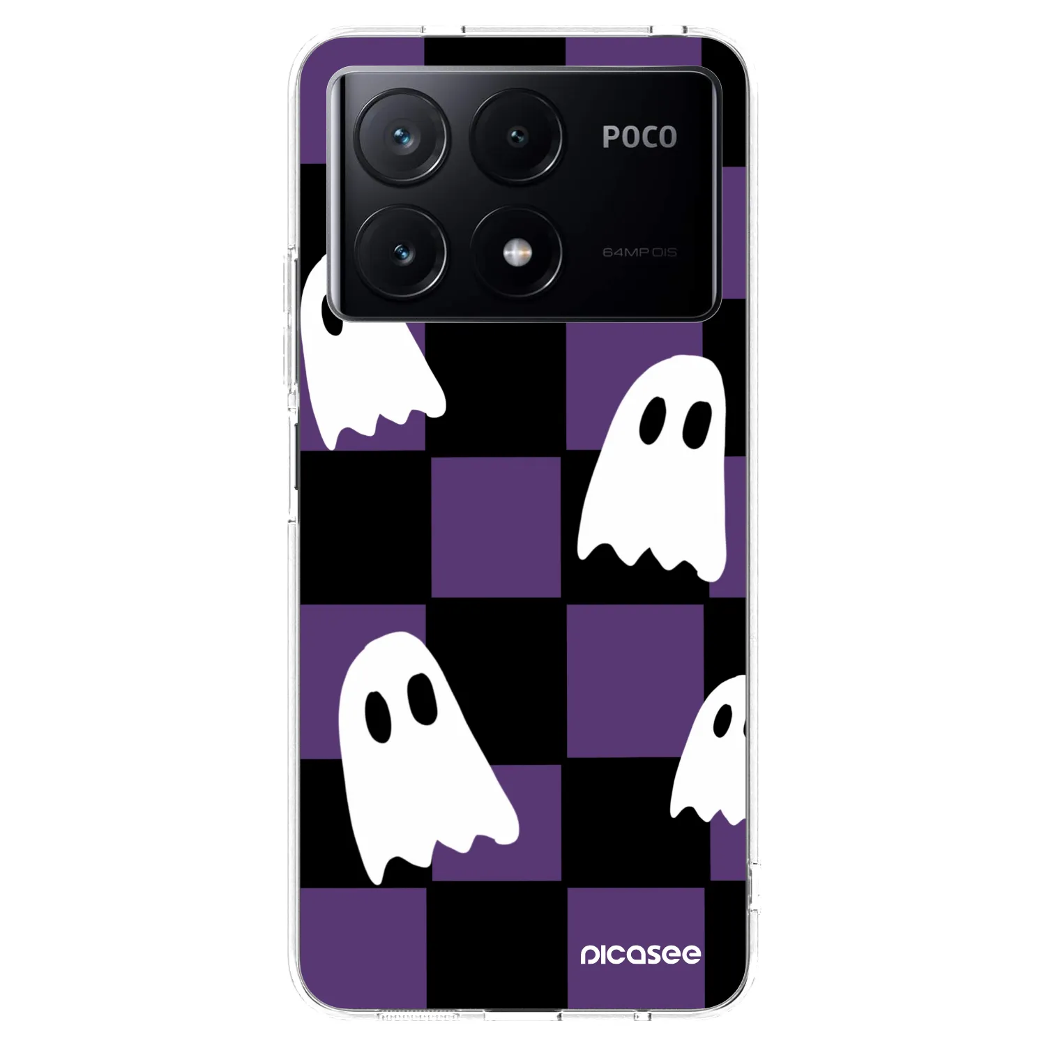 Picasee διαφανής θήκη σιλικόνης Xiaomi Poco X6 Pro - Ghosts