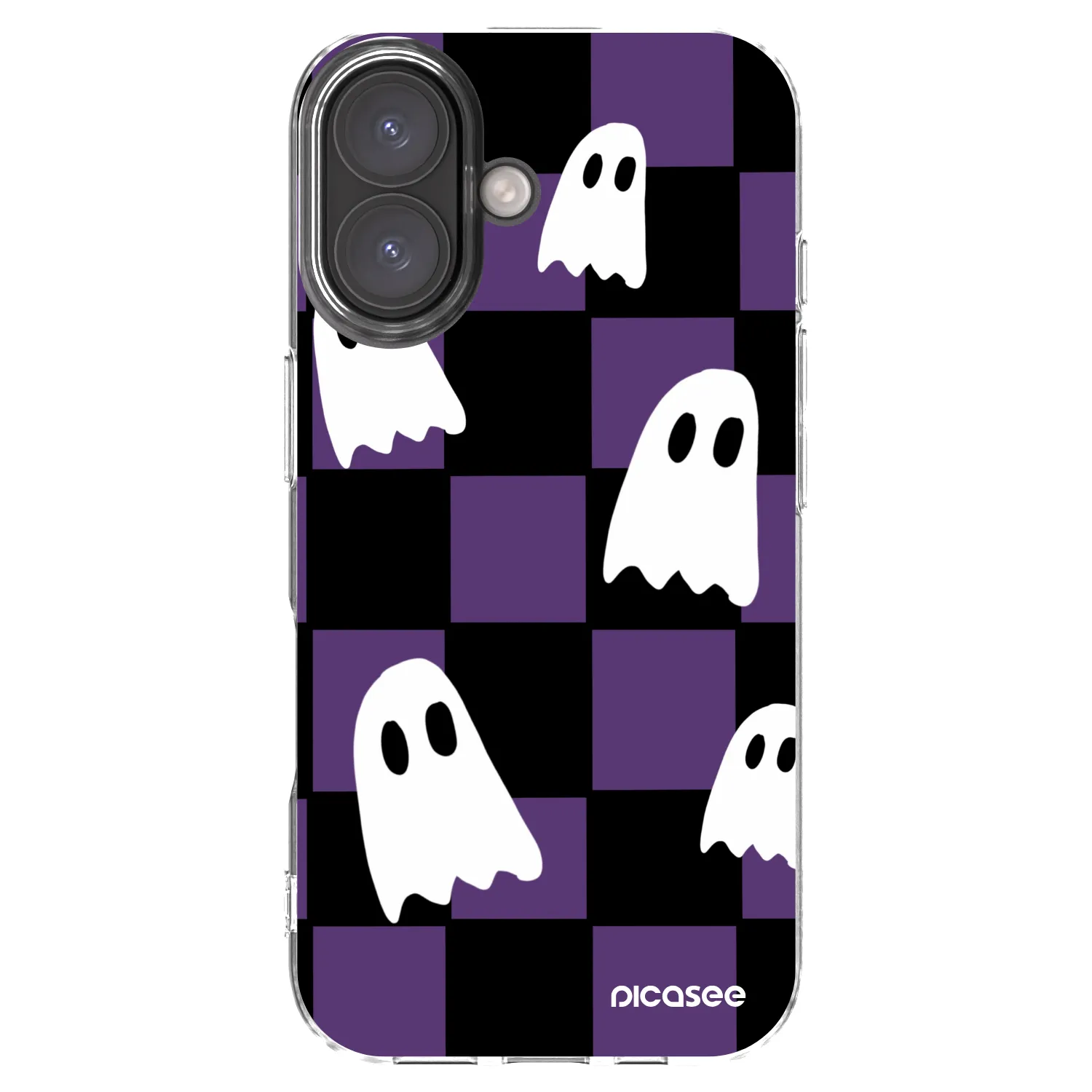 Picasee διαφανής θήκη σιλικόνης Apple iPhone 16 - Ghosts