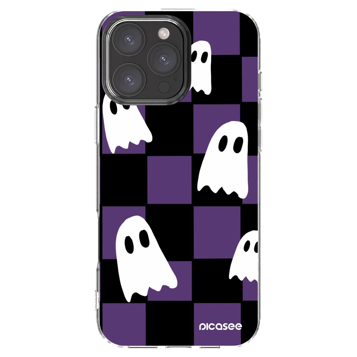 Picasee διαφανής θήκη σιλικόνης Apple iPhone 16 Pro Max - Ghosts