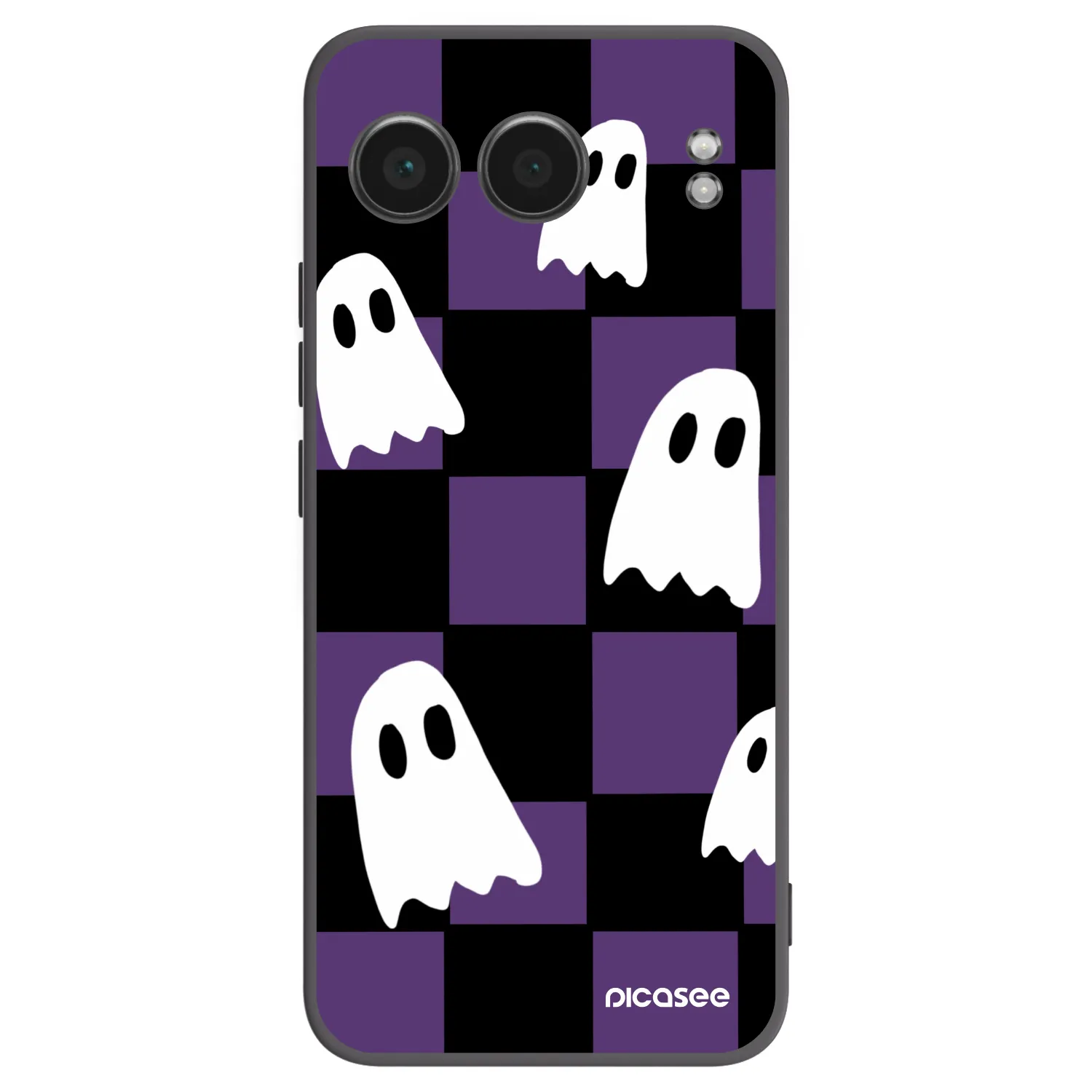 Picasee Μαύρη θήκη σιλικόνης για OnePlus Nord 4 - Ghosts
