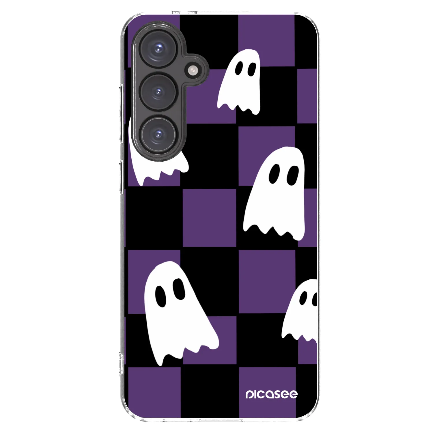 Picasee διαφανής θήκη σιλικόνης Samsung Galaxy S24 FE S721B - Ghosts