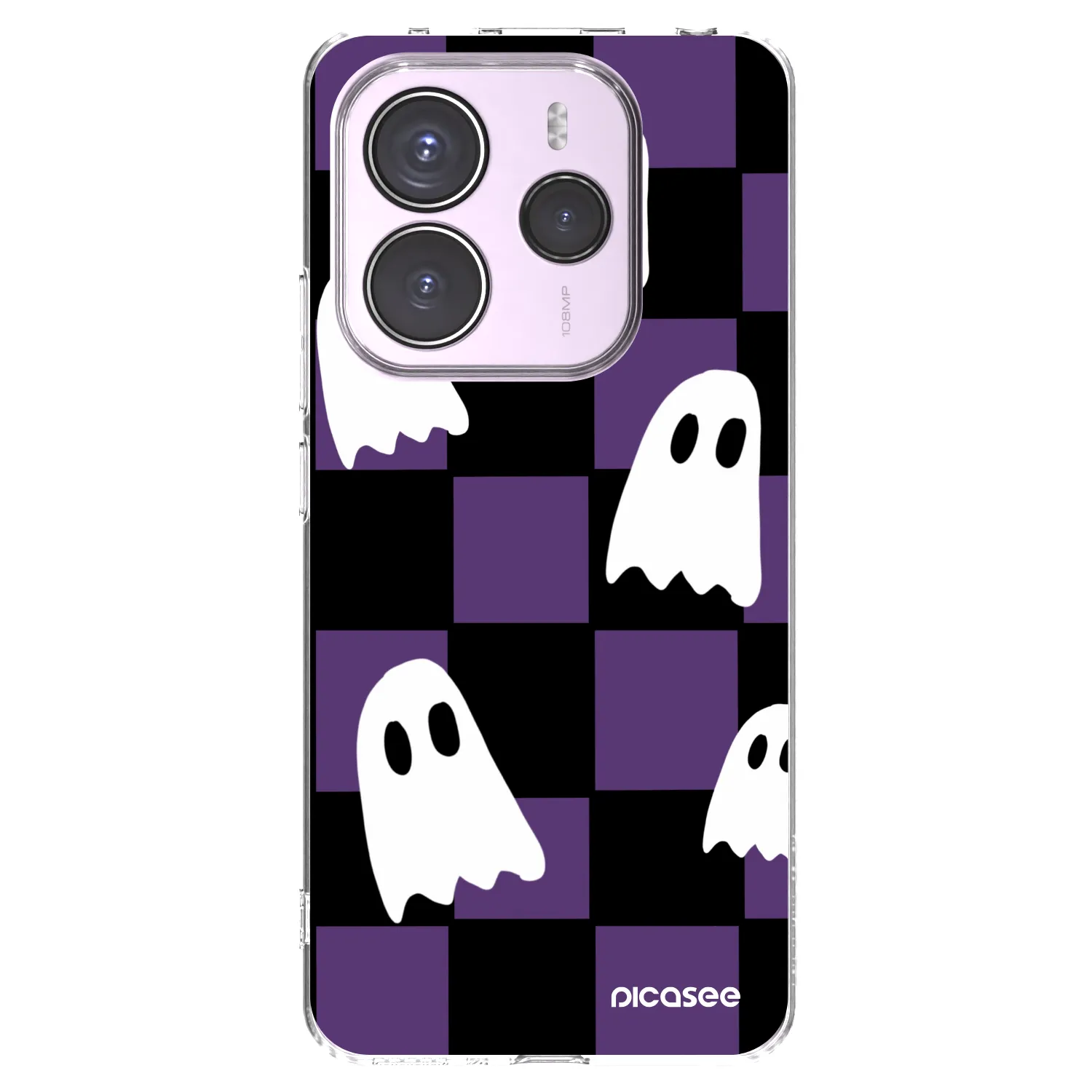 Picasee διαφανής θήκη σιλικόνης Xiaomi Redmi Note 14 5G - Ghosts