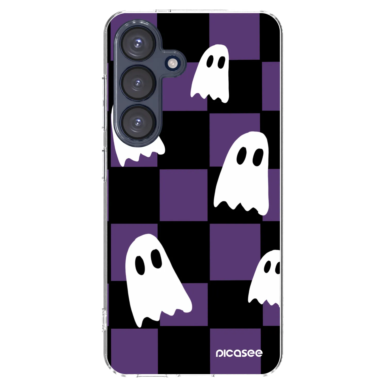 Picasee διαφανής θήκη σιλικόνης Samsung Galaxy S25 5G - Ghosts