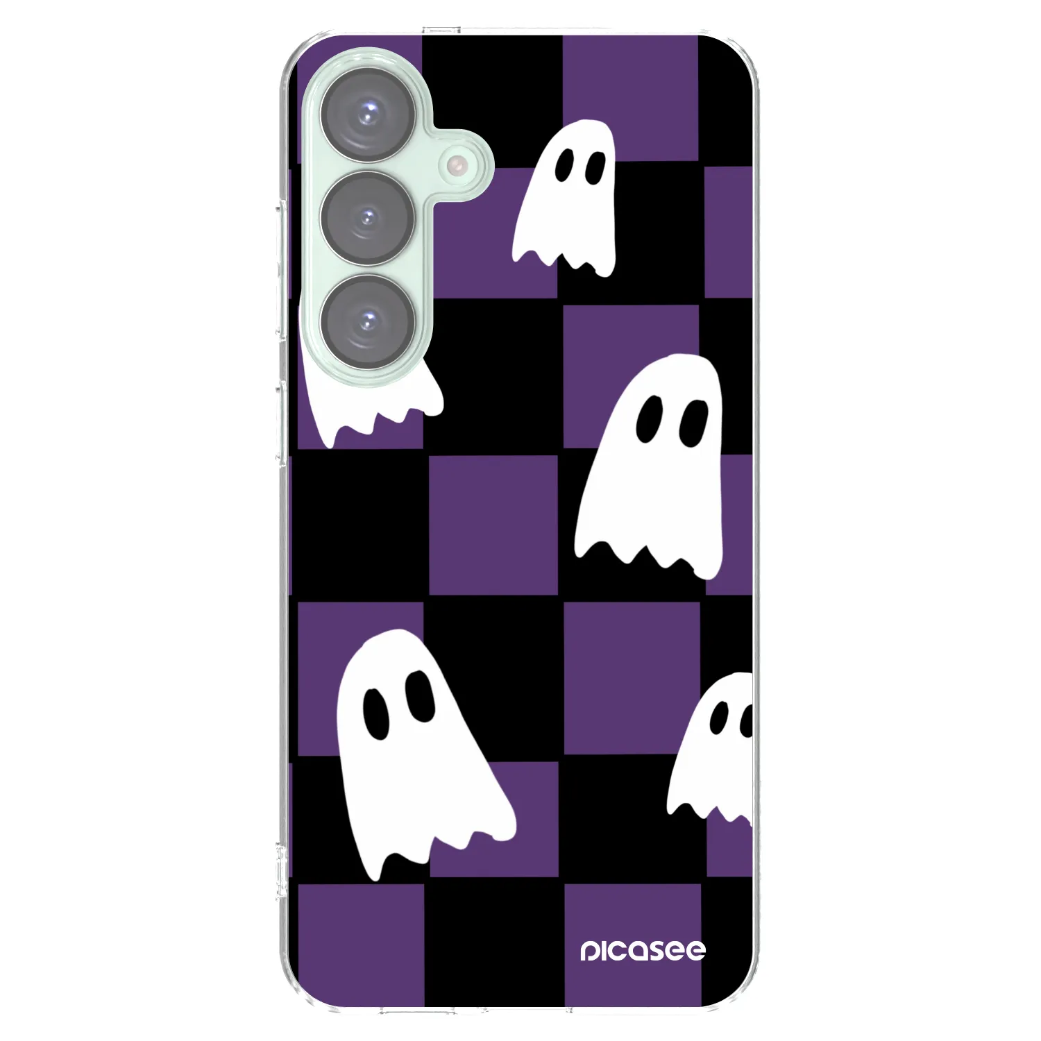 Picasee διαφανής θήκη σιλικόνης Samsung Galaxy S25+ 5G - Ghosts