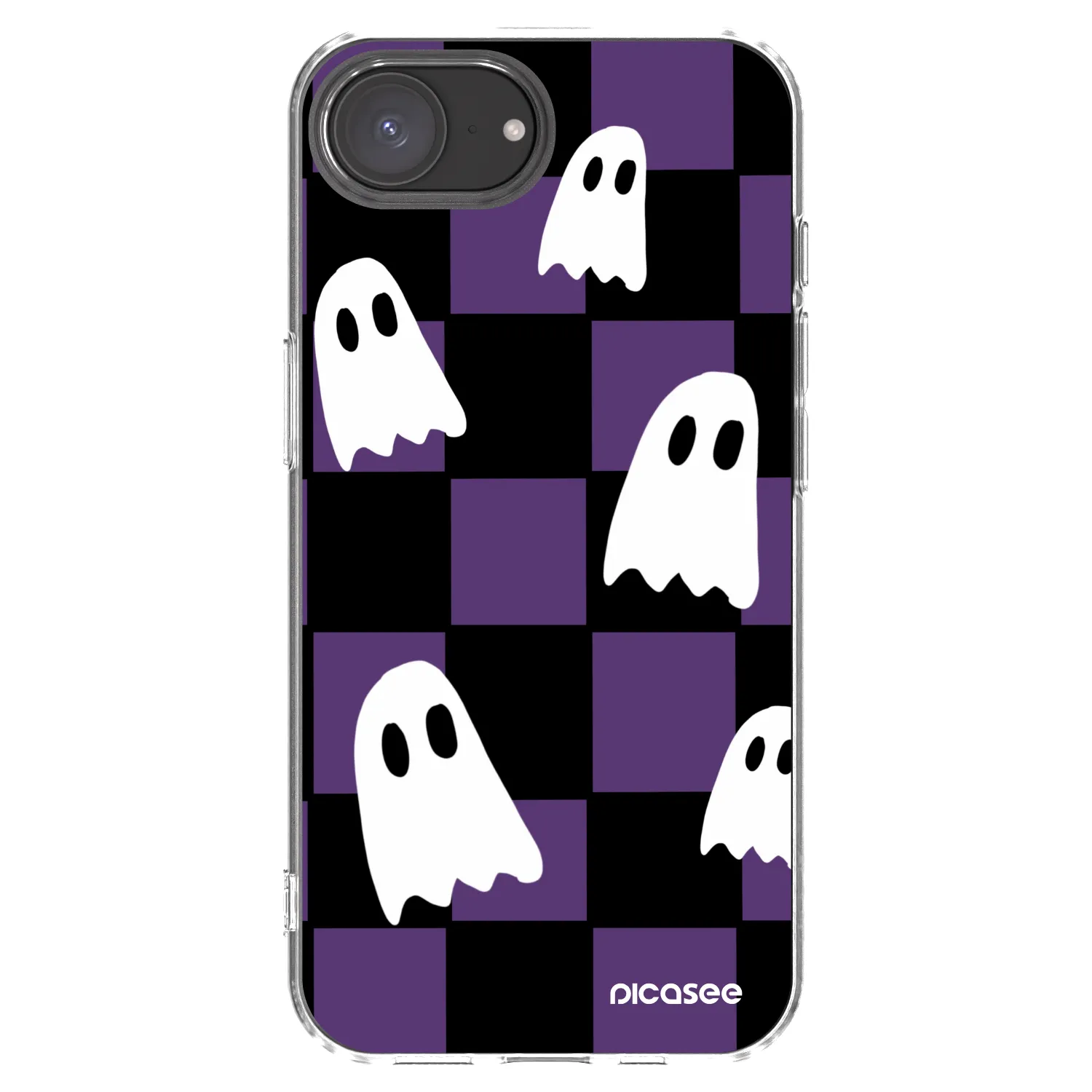 Picasee διαφανής θήκη σιλικόνης Apple iPhone 17e - Ghosts