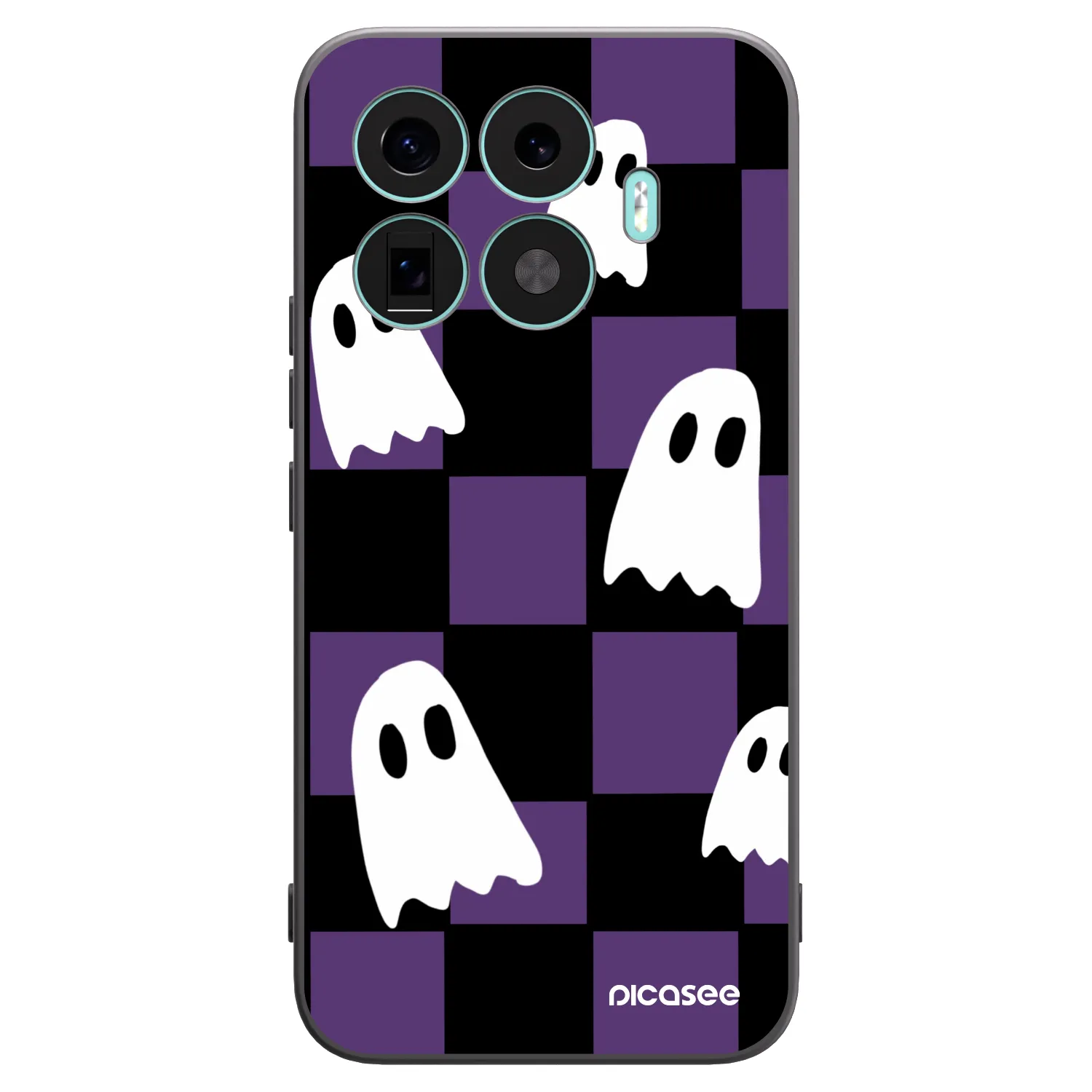 Picasee Μαύρη θήκη σιλικόνης για Xiaomi 17T Pro - Ghosts