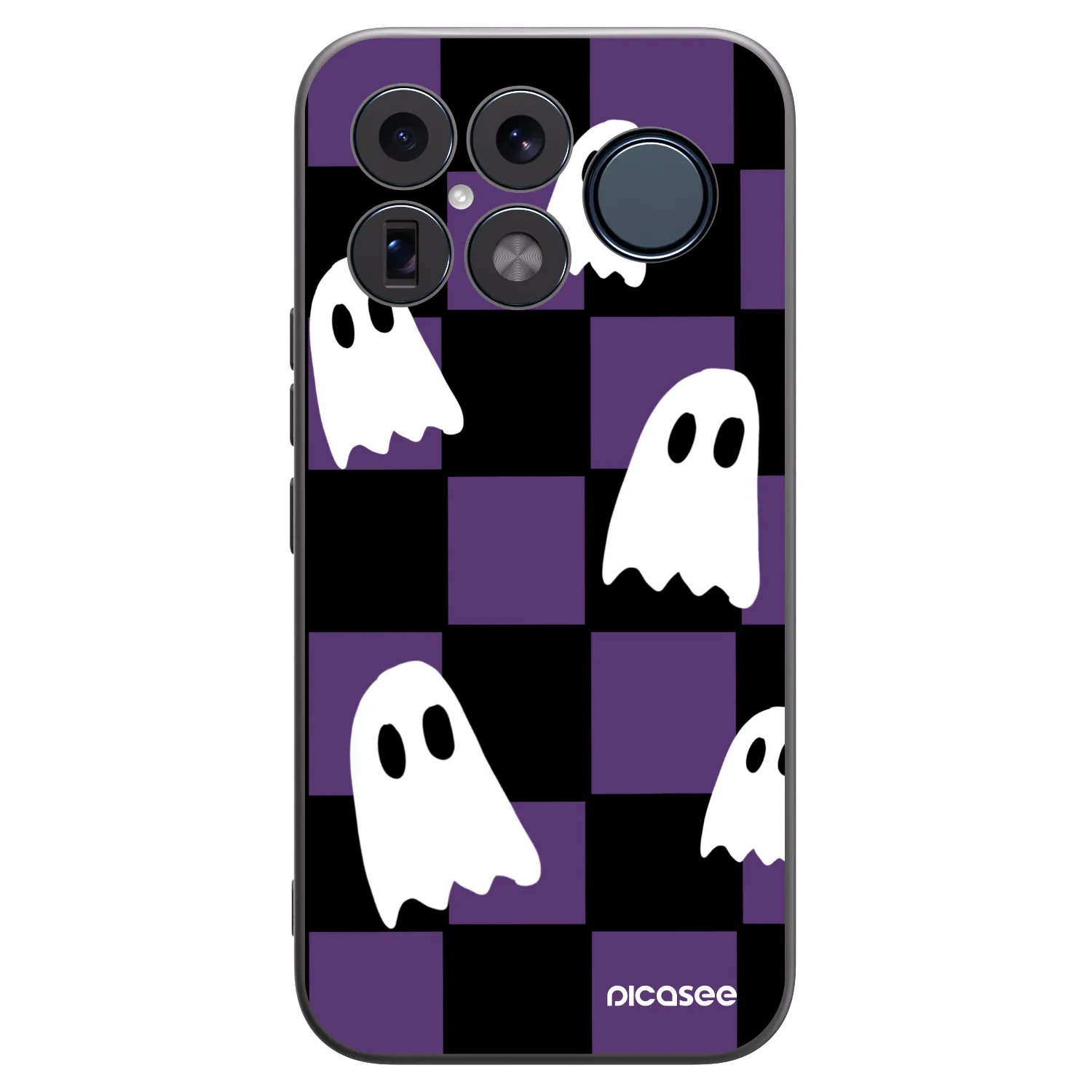 Picasee Μαύρη θήκη σιλικόνης για Xiaomi Poco F8 Ultra - Ghosts