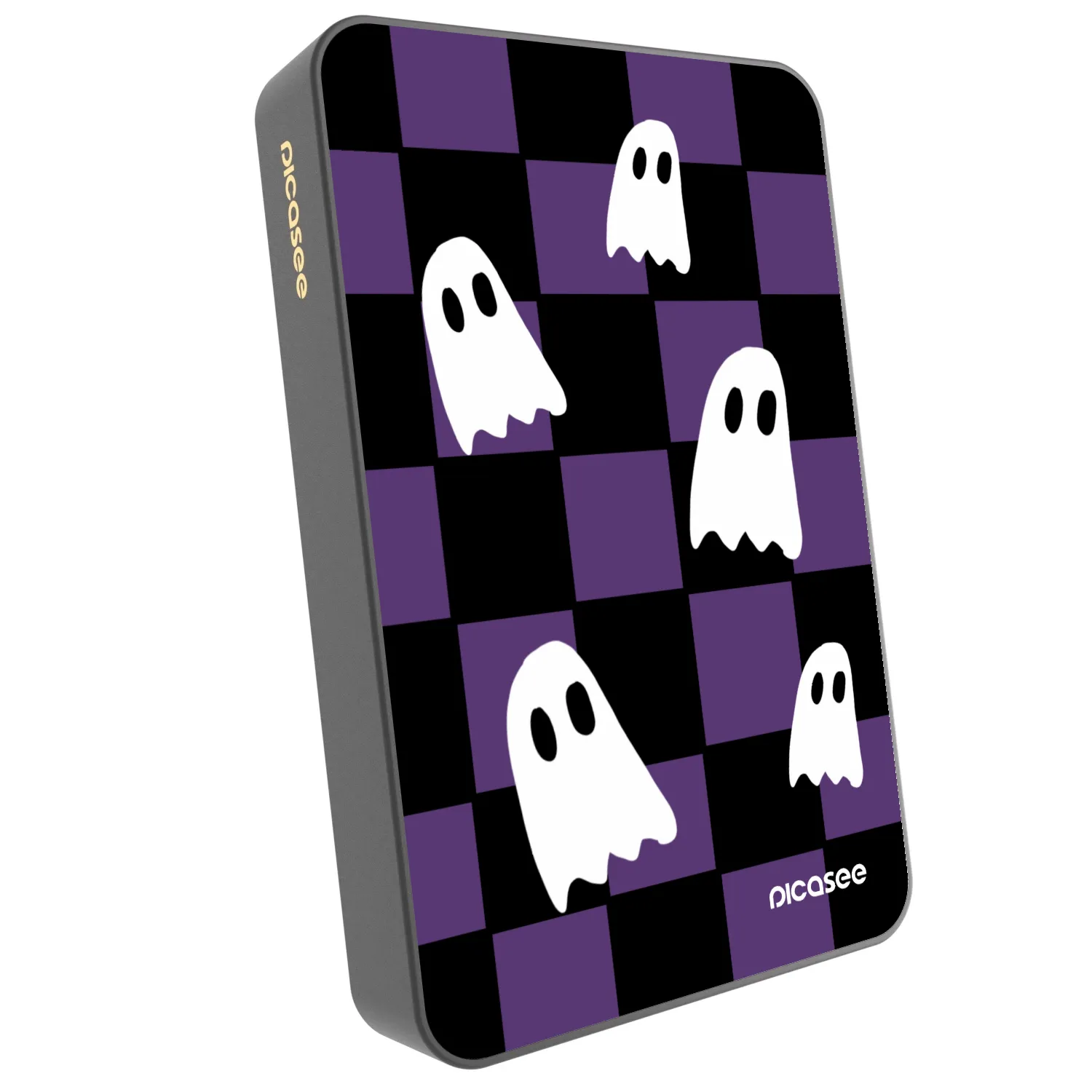 Picasee Powerbank με MagSafe 10 000 mAh Γκρί - Ghosts