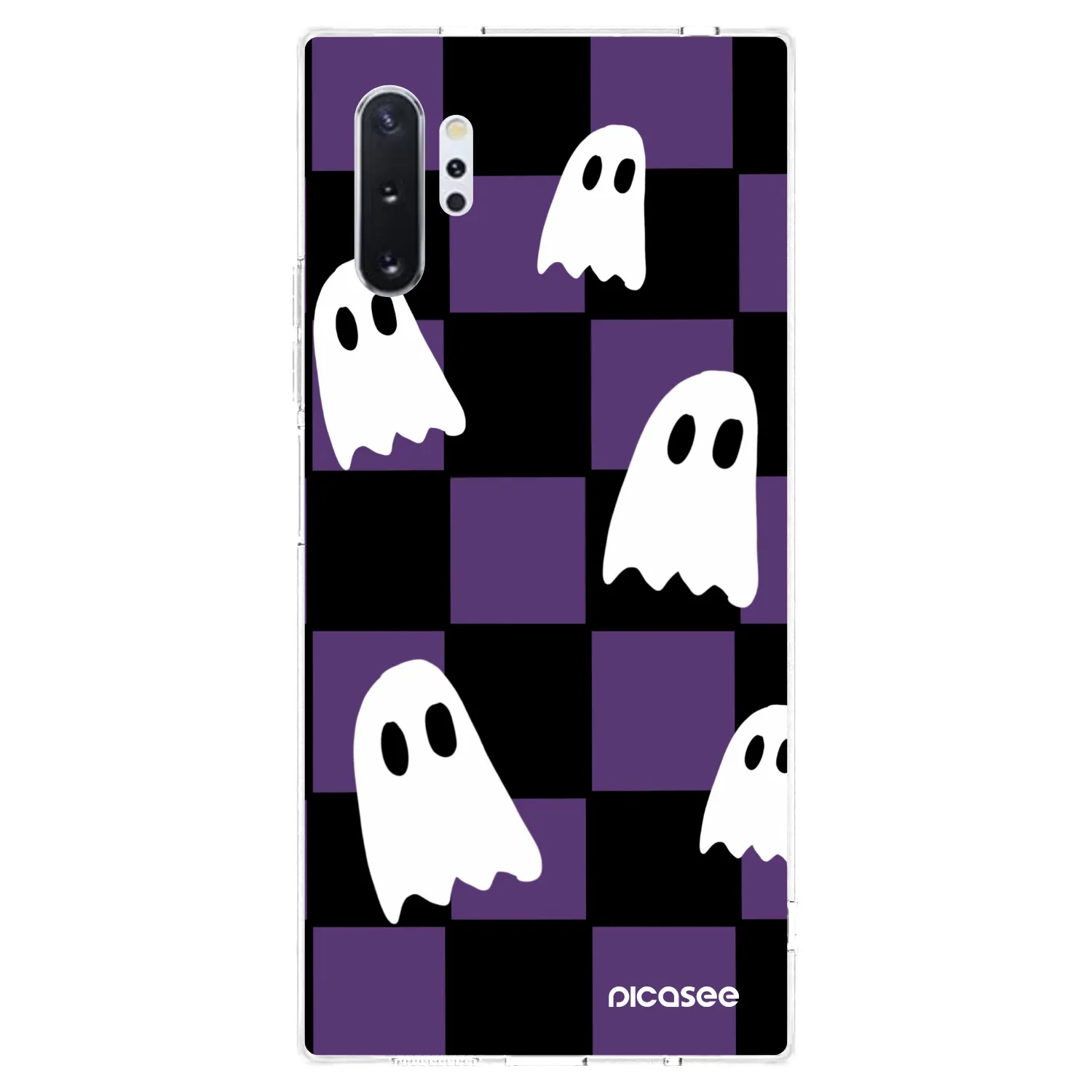 Picasee διαφανής θήκη σιλικόνης Samsung Galaxy Note 10+ N975F - Ghosts
