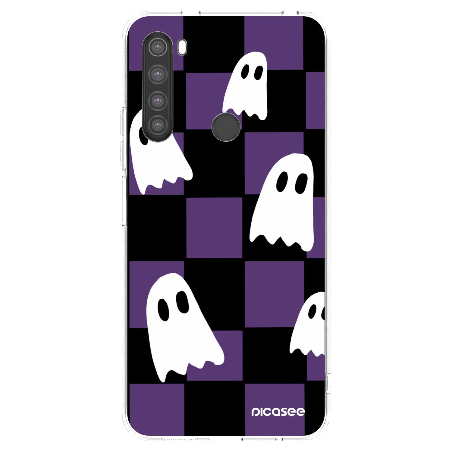 Picasee διαφανής θήκη σιλικόνης Xiaomi Redmi Note 8 - Ghosts