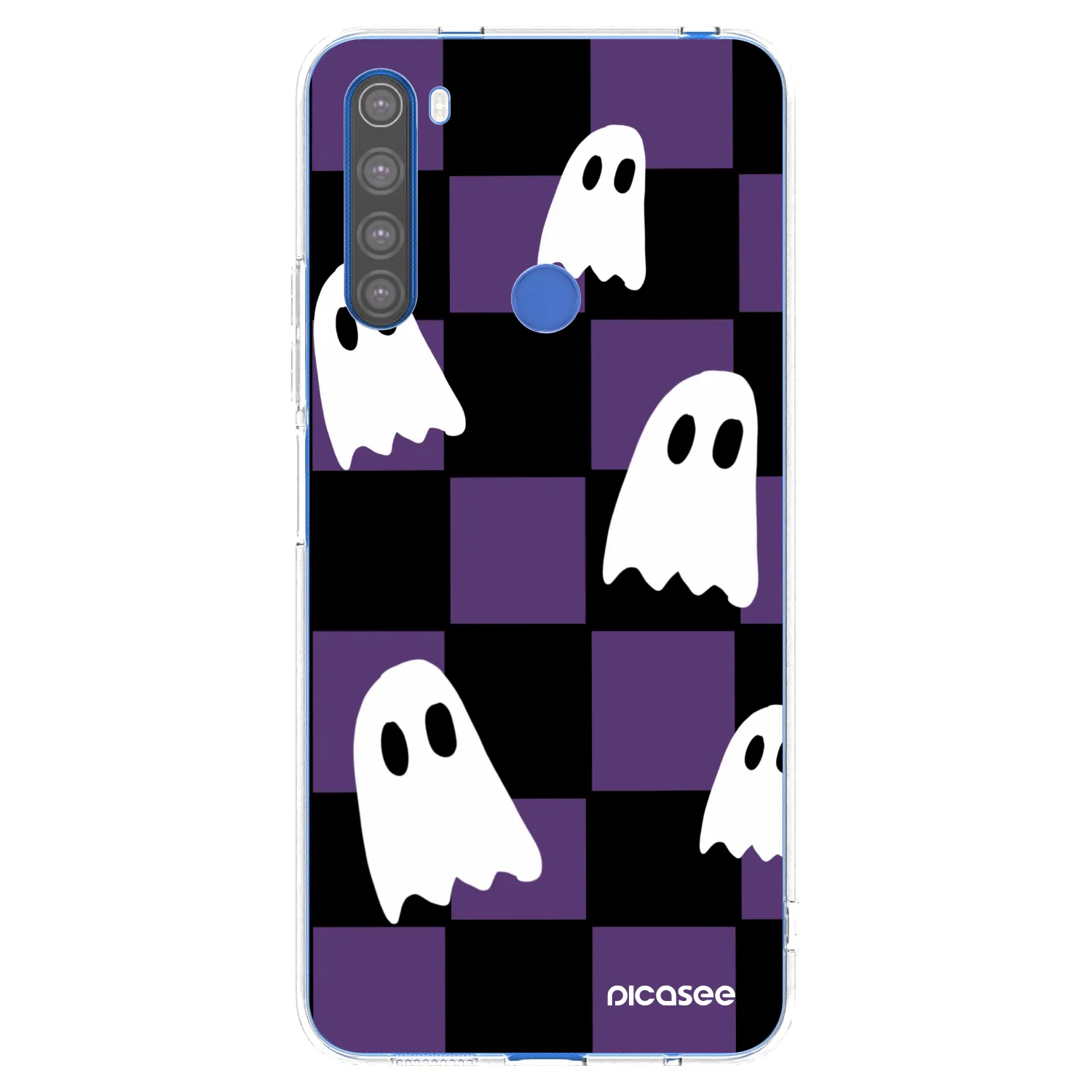 Picasee διαφανής θήκη σιλικόνης Xiaomi Redmi Note 8T - Ghosts