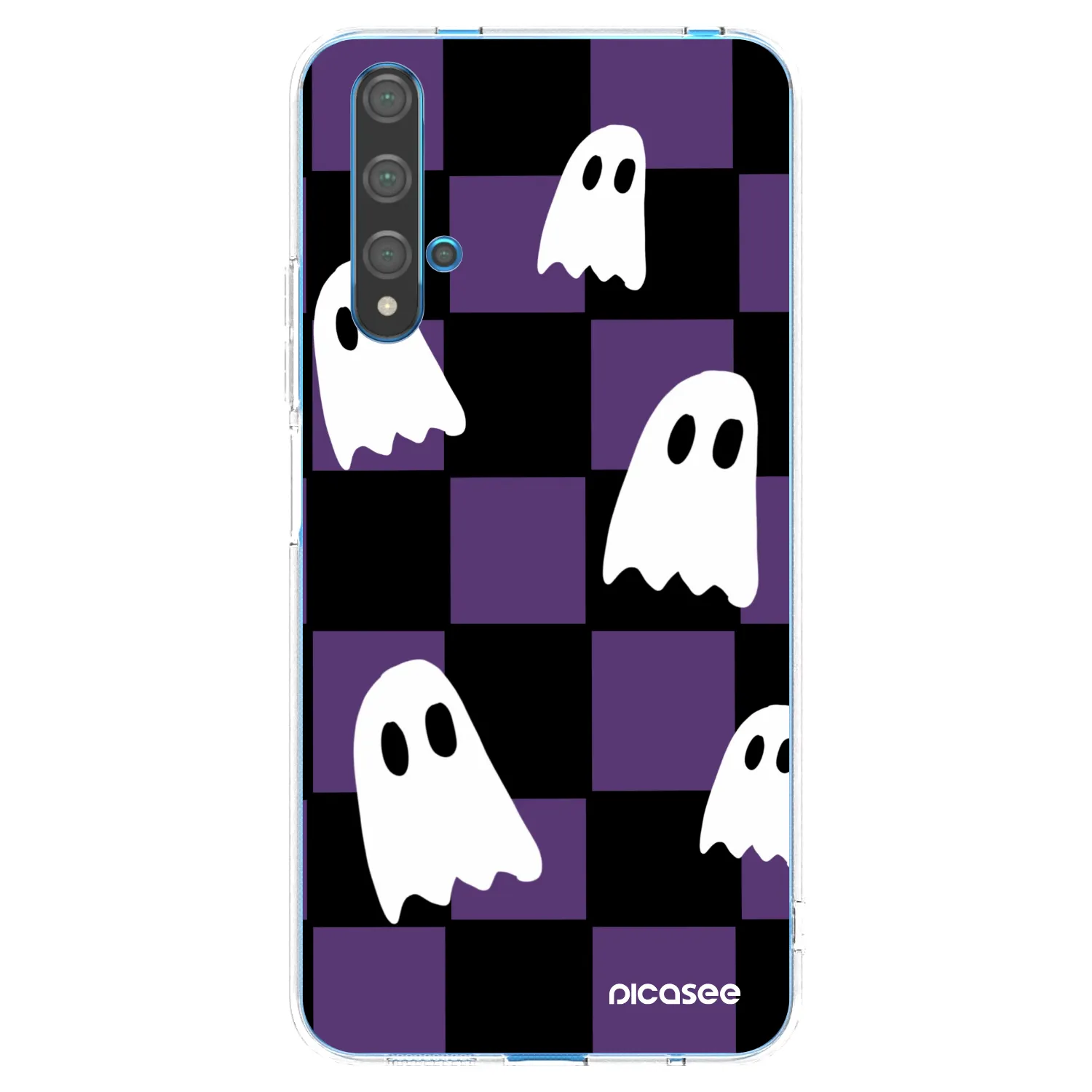 Picasee διαφανής θήκη σιλικόνης Huawei Nova 5T - Ghosts
