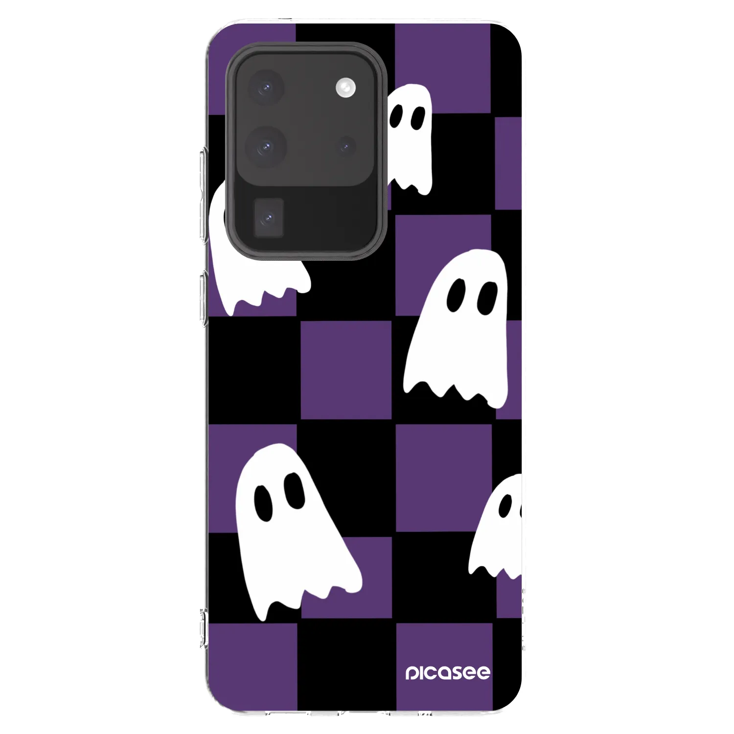 Picasee διαφανής θήκη σιλικόνης Samsung Galaxy S20 Ultra 5G G988F - Ghosts