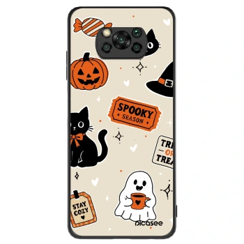 Θήκη για Xiaomi Poco X3 - Halloween stickers