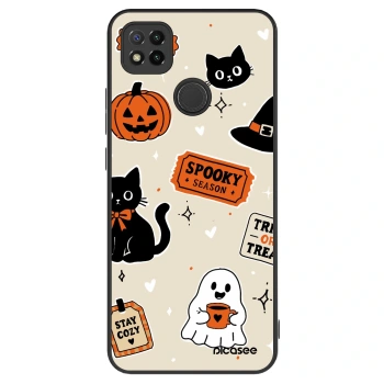 Θήκη για Xiaomi Redmi 9C - Halloween stickers