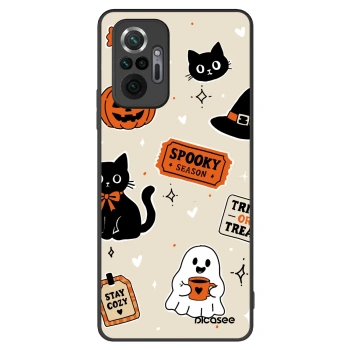 Θήκη για Xiaomi Redmi Note 10 Pro - Halloween stickers