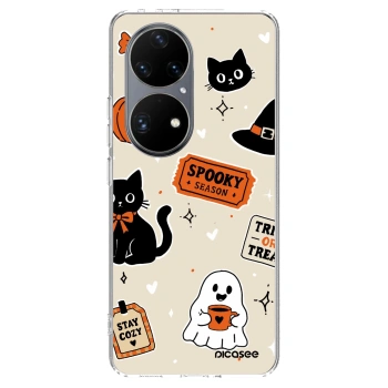 Θήκη για Huawei P50 - Halloween stickers