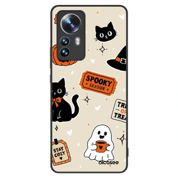 Θήκη για Xiaomi 12 Pro - Halloween stickers