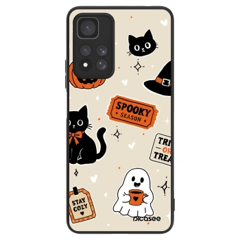 Θήκη για Xiaomi Redmi Note 11 Pro+ 5G - Halloween stickers
