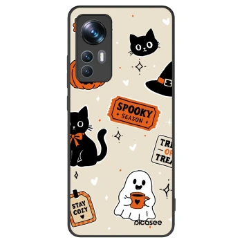 Θήκη για Xiaomi 12T Pro - Halloween stickers