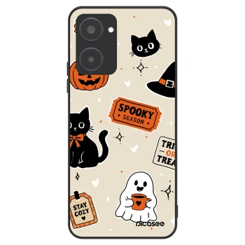 Θήκη για Realme 10 4G - Halloween stickers