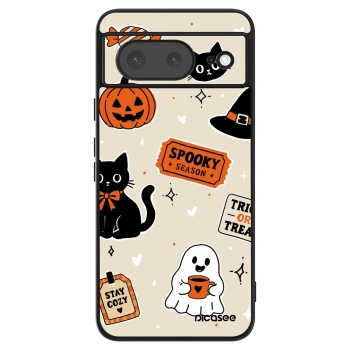 Θήκη για Google Pixel 8a - Halloween stickers