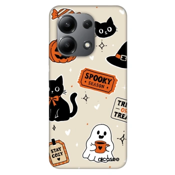 Θήκη για Xiaomi Redmi Note 13 4G - Halloween stickers