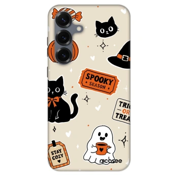 Θήκη για Samsung Galaxy S25 5G - Halloween stickers