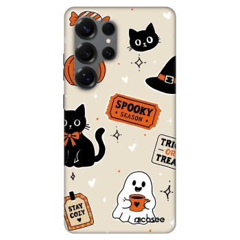 Θήκη για Samsung Galaxy S25 Ultra 5G - Halloween stickers