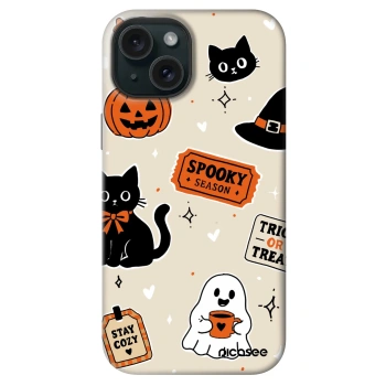 Θήκη για Apple iPhone 14 - Halloween stickers