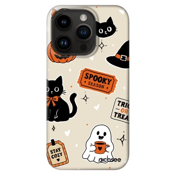 Θήκη για Apple iPhone 14 Pro - Halloween stickers