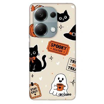 Θήκη για Xiaomi Redmi Note 13 Pro 4G - Halloween stickers