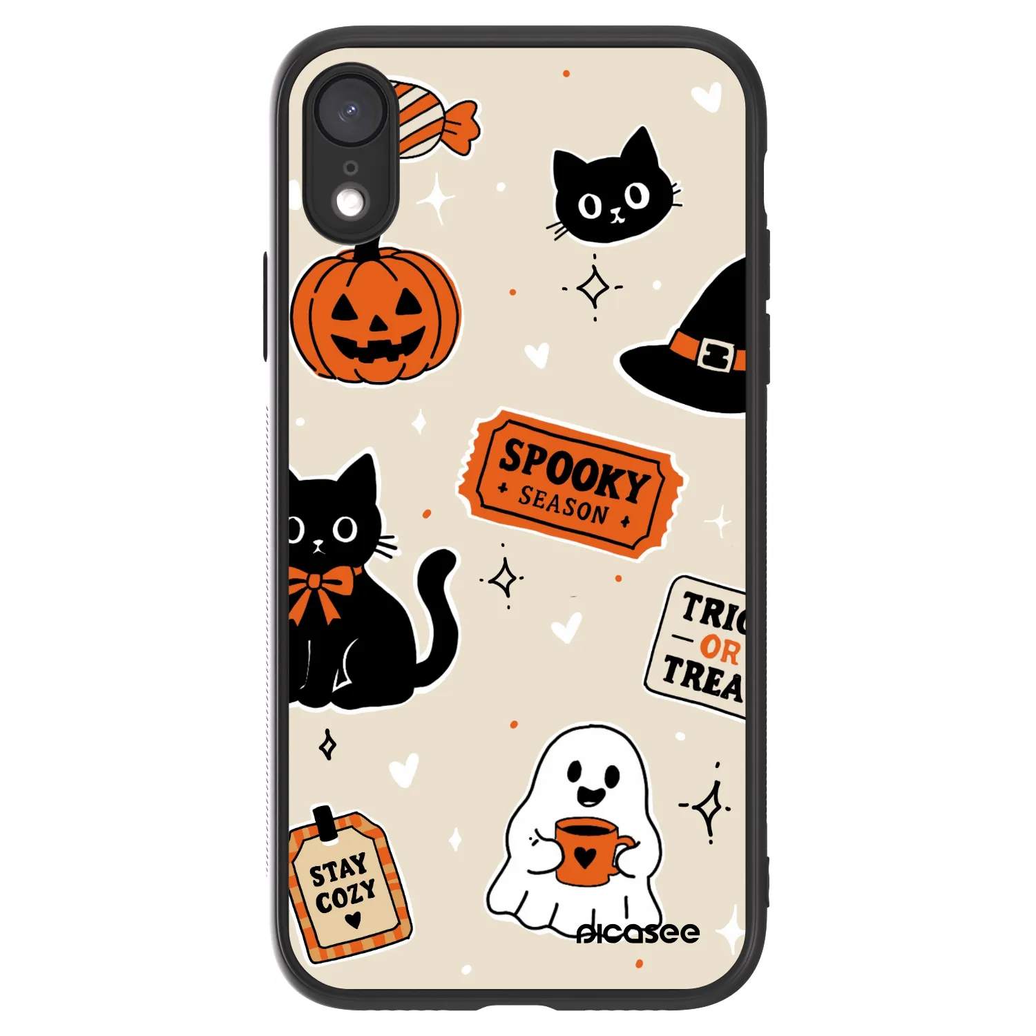 Picasee ULTIMATE CASE για Apple iPhone XR - Halloween stickers