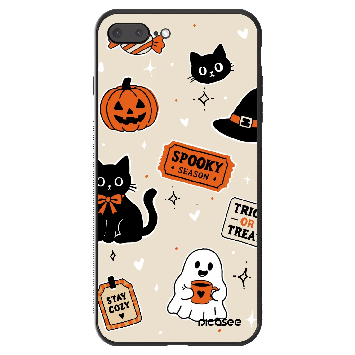 Picasee ULTIMATE CASE για Apple iPhone 7 Plus - Halloween stickers