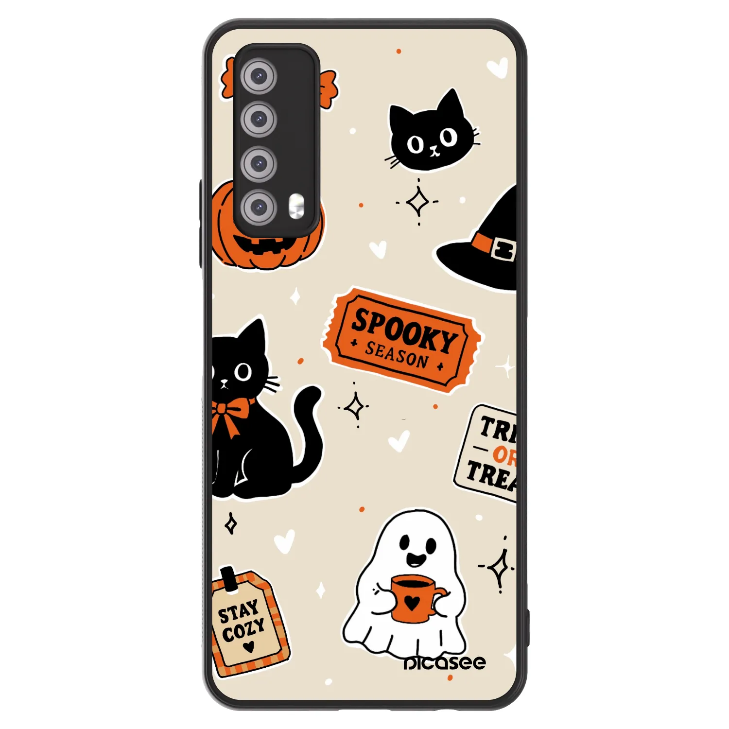 Picasee ULTIMATE CASE για Huawei P Smart 2021 - Halloween stickers