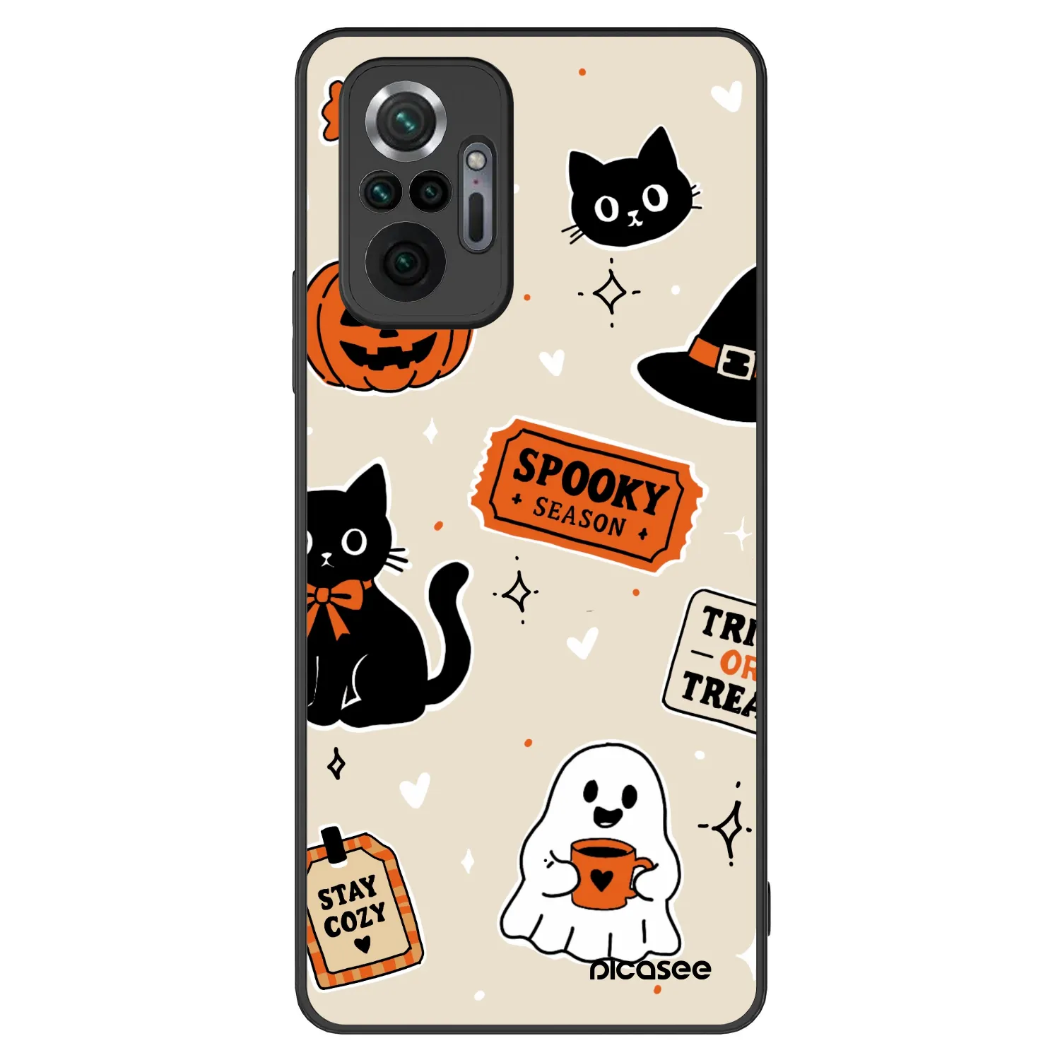 Picasee ULTIMATE CASE για Xiaomi Redmi Note 10 Pro - Halloween stickers