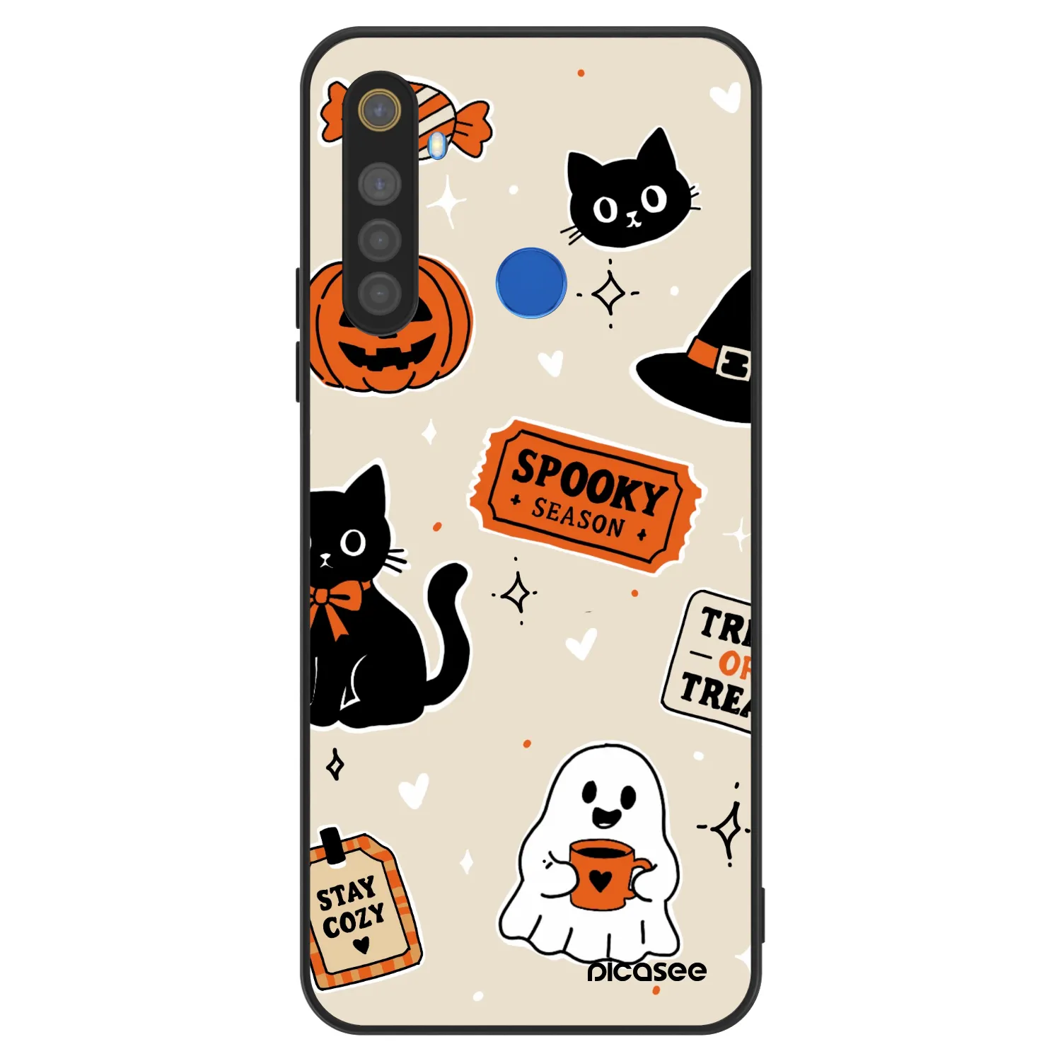 Picasee ULTIMATE CASE για Realme 5 - Halloween stickers