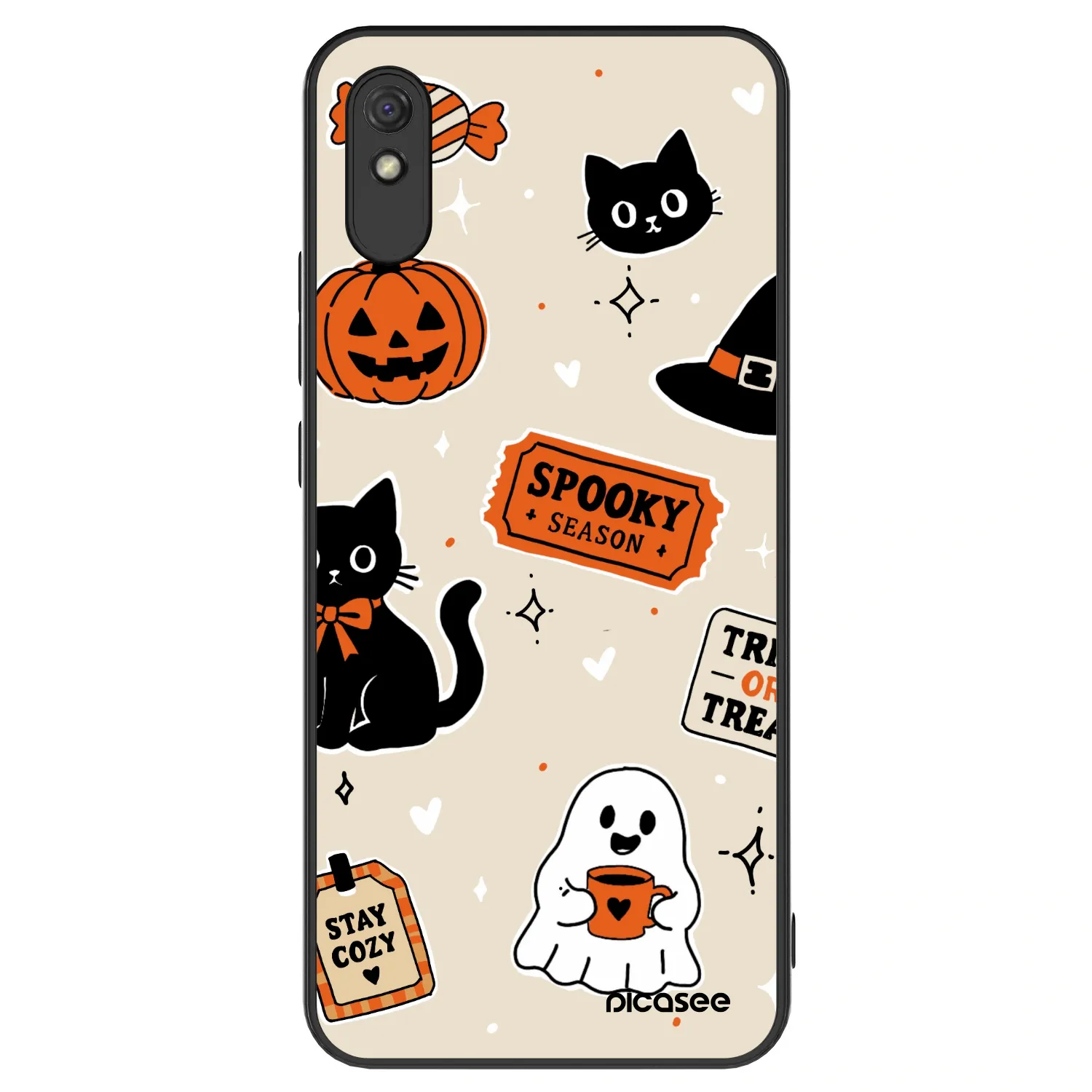 Picasee ULTIMATE CASE για Xiaomi Redmi 9AT - Halloween stickers