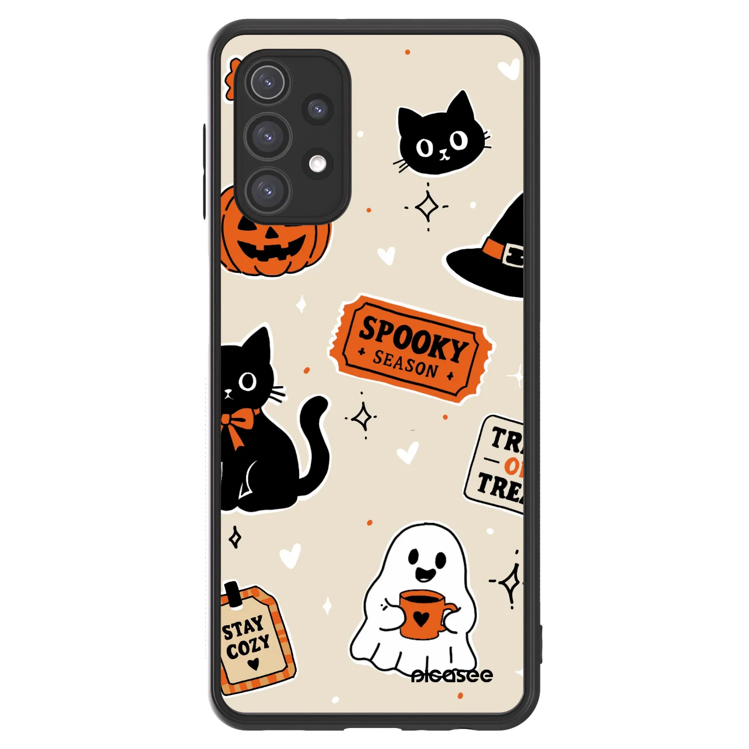 Picasee ULTIMATE CASE για Samsung Galaxy A32 5G A326B - Halloween stickers