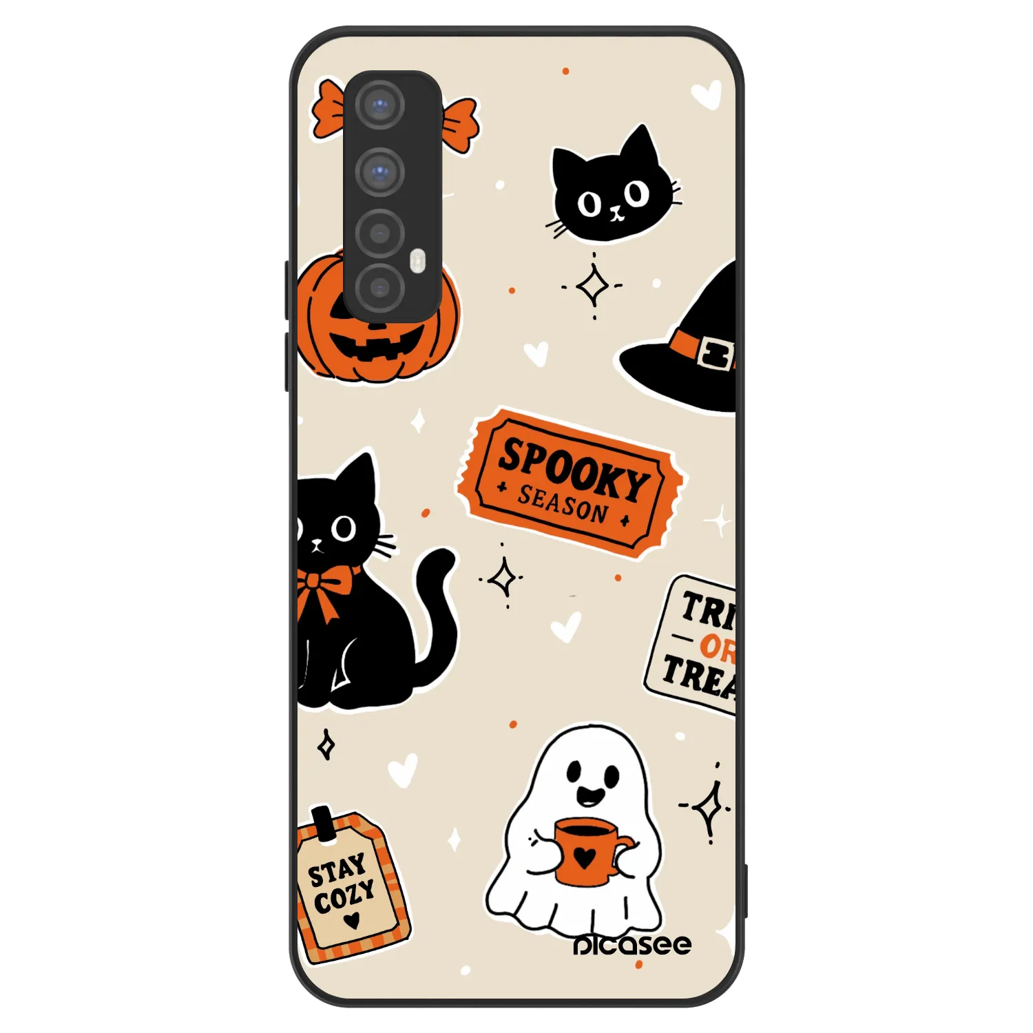 Picasee ULTIMATE CASE για Realme 7 - Halloween stickers