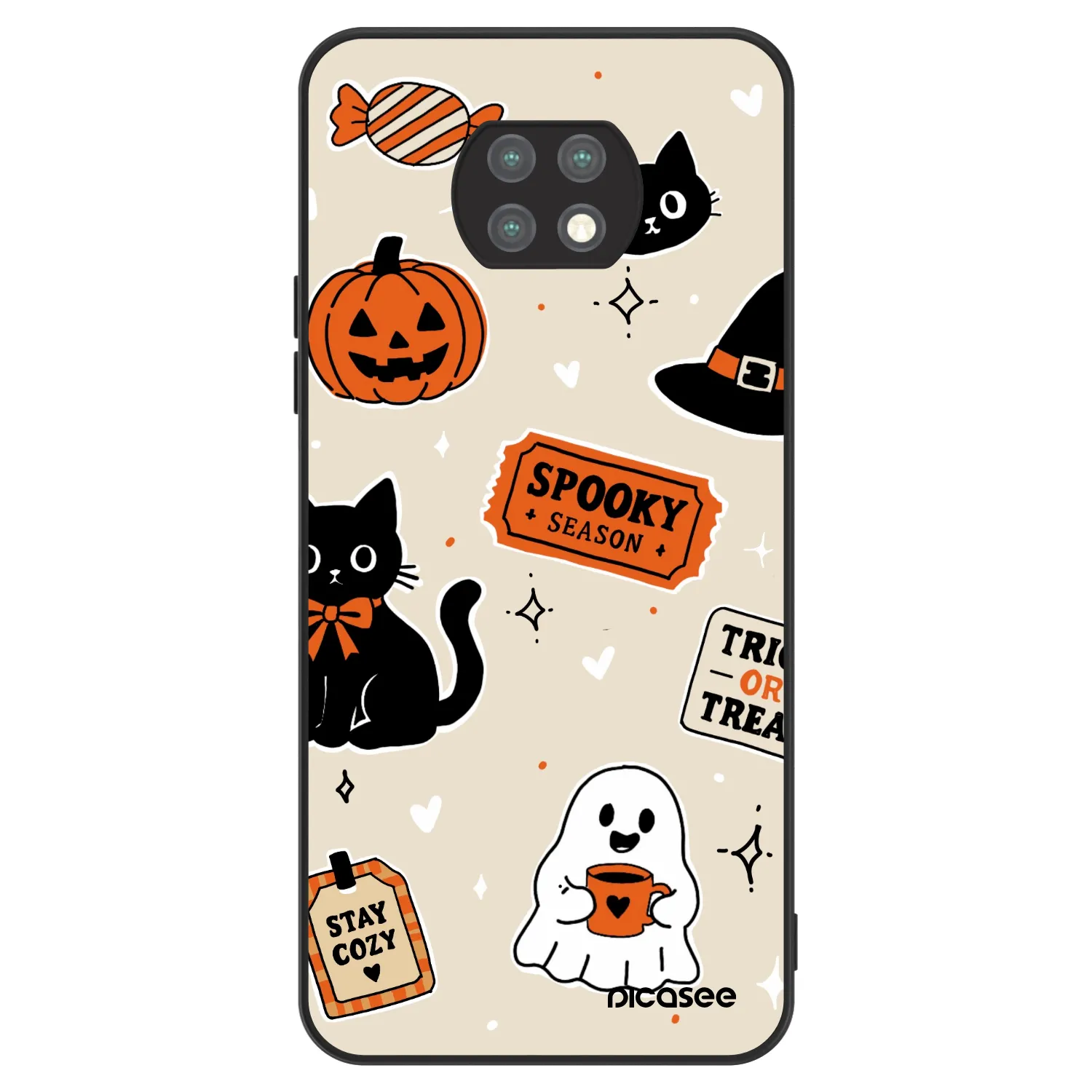 Picasee ULTIMATE CASE για Xiaomi Redmi Note 9T - Halloween stickers