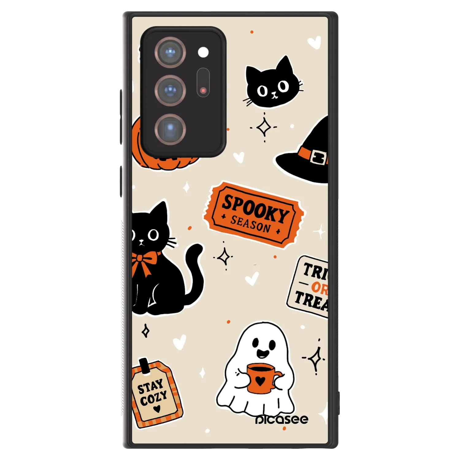 Picasee ULTIMATE CASE για Samsung Galaxy Note 20 Ultra - Halloween stickers