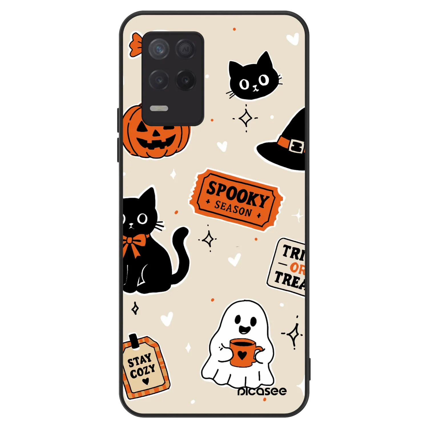 Picasee ULTIMATE CASE για Realme 8 5G - Halloween stickers