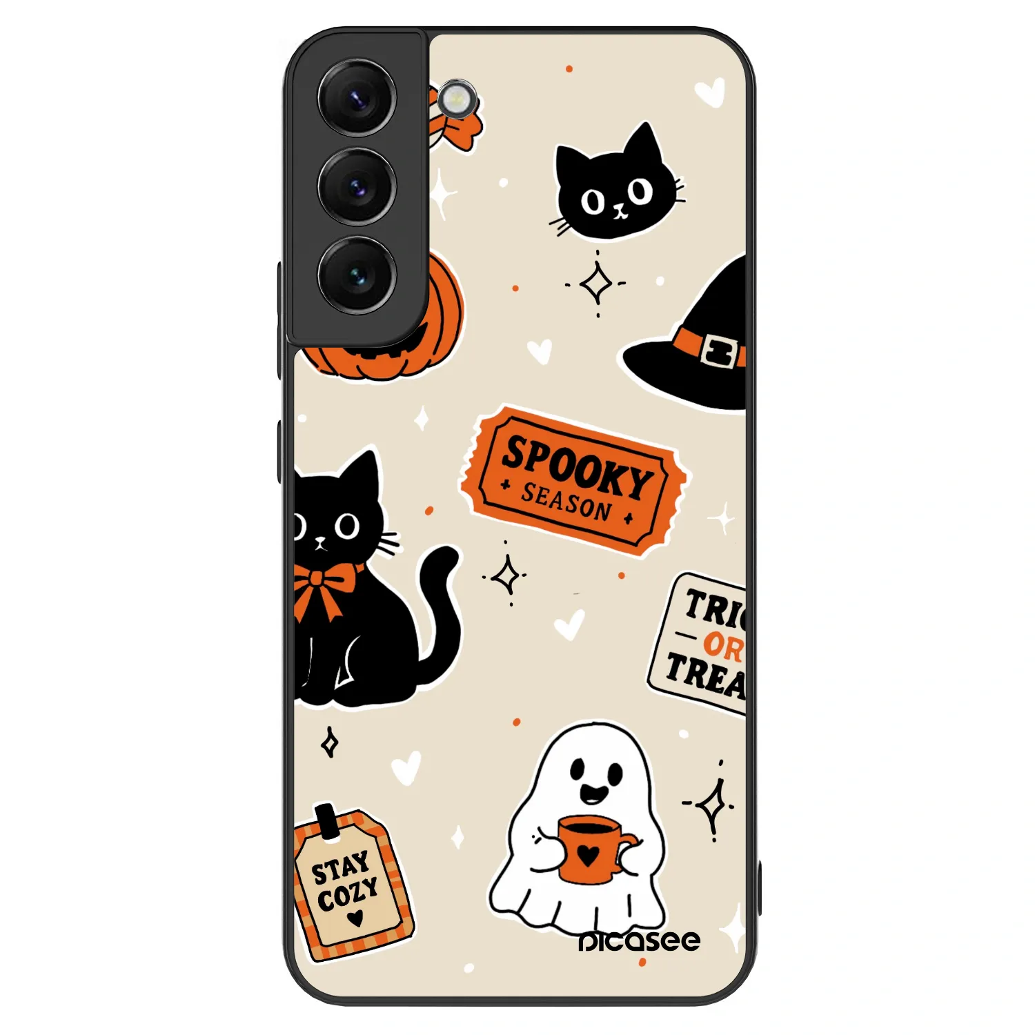 Picasee ULTIMATE CASE για Samsung Galaxy S22+ 5G - Halloween stickers