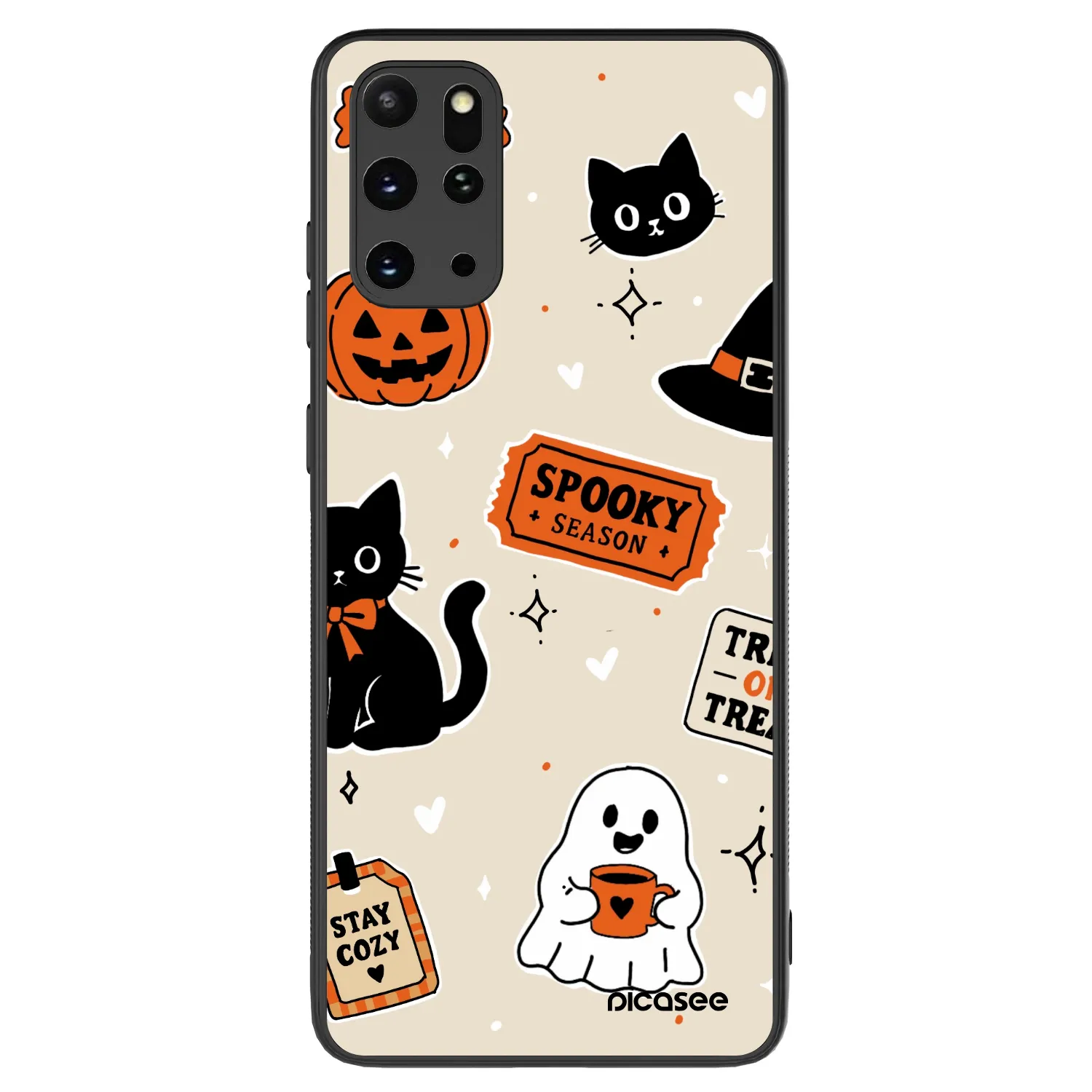 Picasee ULTIMATE CASE για Samsung Galaxy S20+ G985F - Halloween stickers